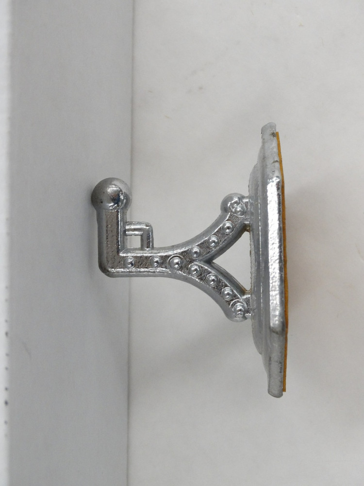 4 Vintage Stick on, Glue on Hooks
