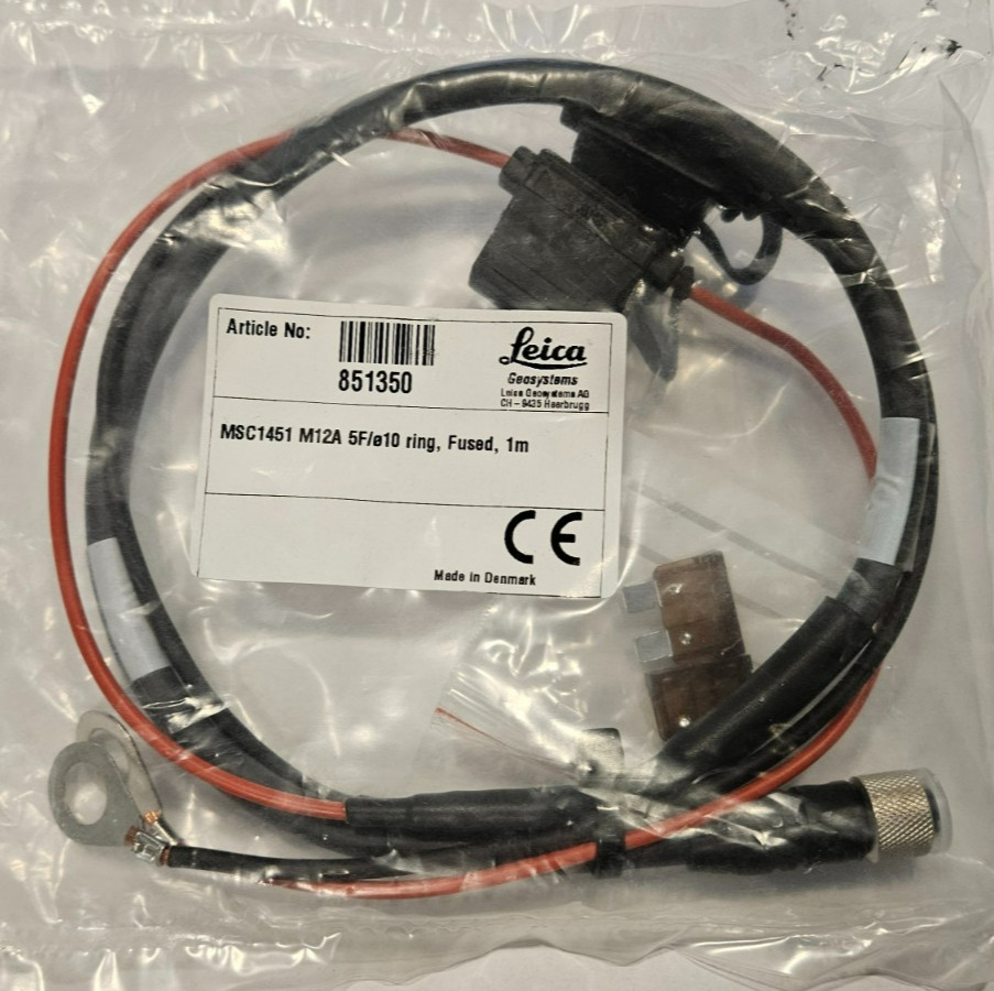 Leica MC 1m Power Cable,  PN 851350