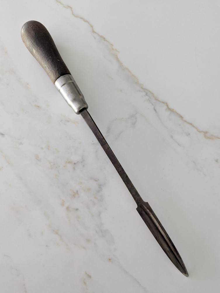 Vintage Bearing Scraper w/Wood Handle