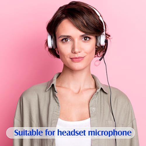 30 Pcs Mini Size Lapel Headset Microphone Windscreen Sponge Microphone Foam
