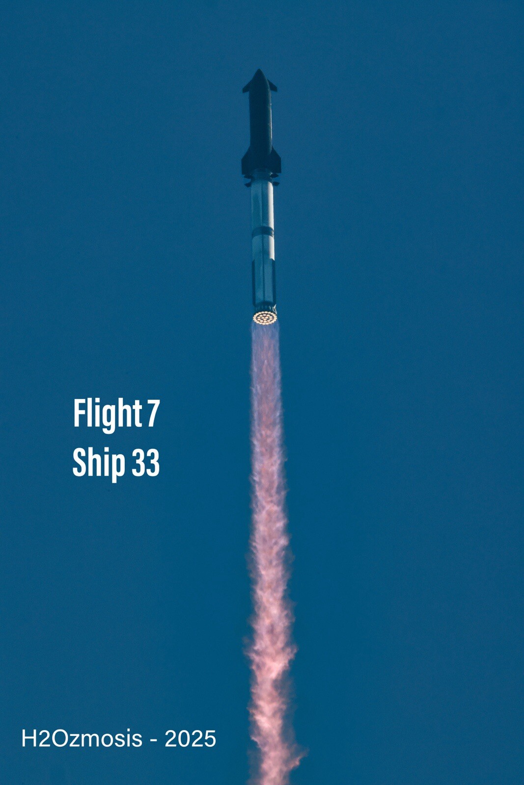 SpaceX Starship Flight 7 Ragged Islands Recovered Epic S33 Tile Relic & Extras