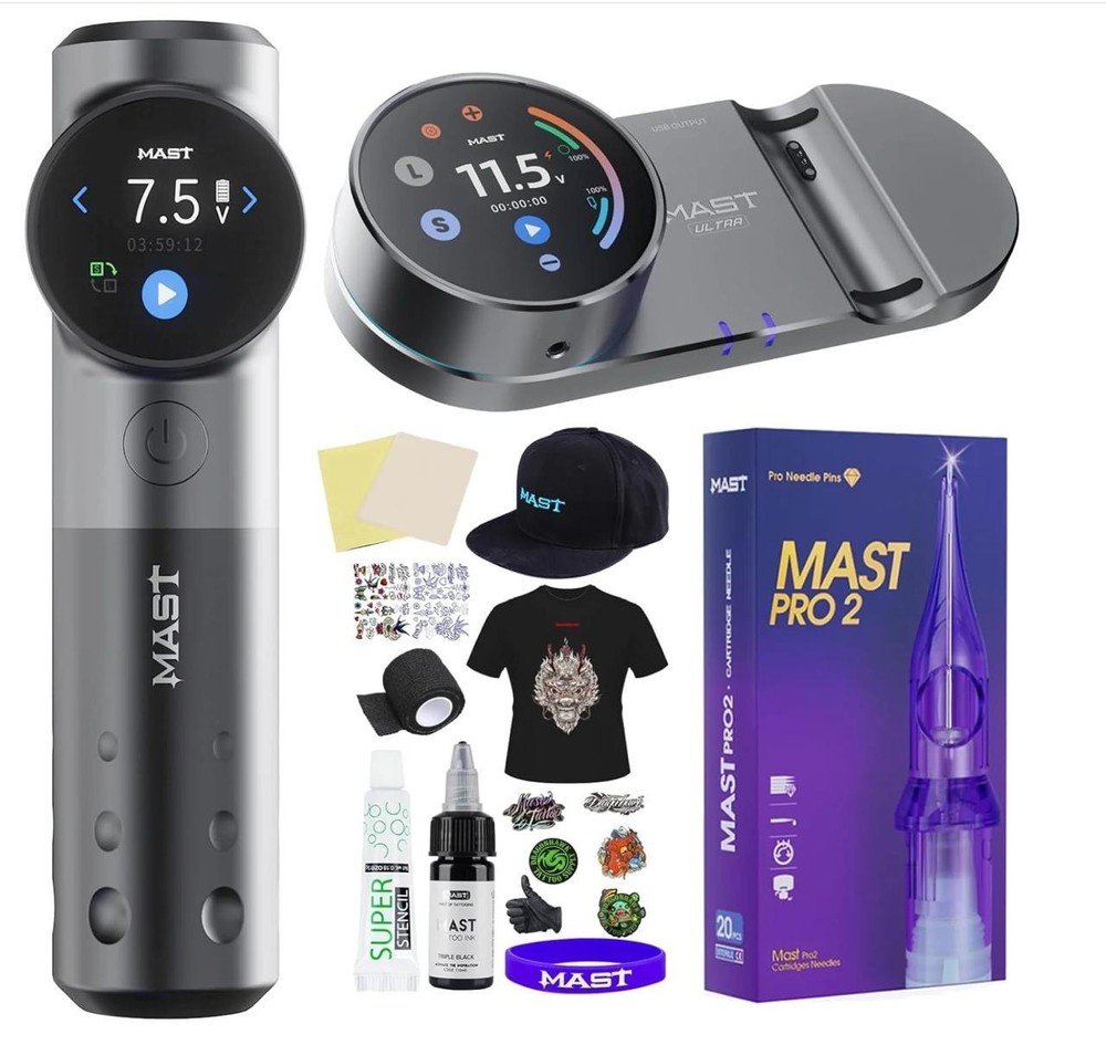 Mast Archer Ultra Tattoo Gun Machine Kit