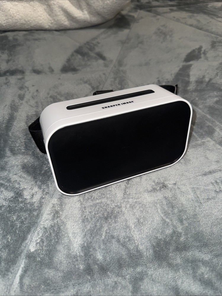 Sharper Image VR Viewer Headset Virtual Reality Glasses Goggles White Black
