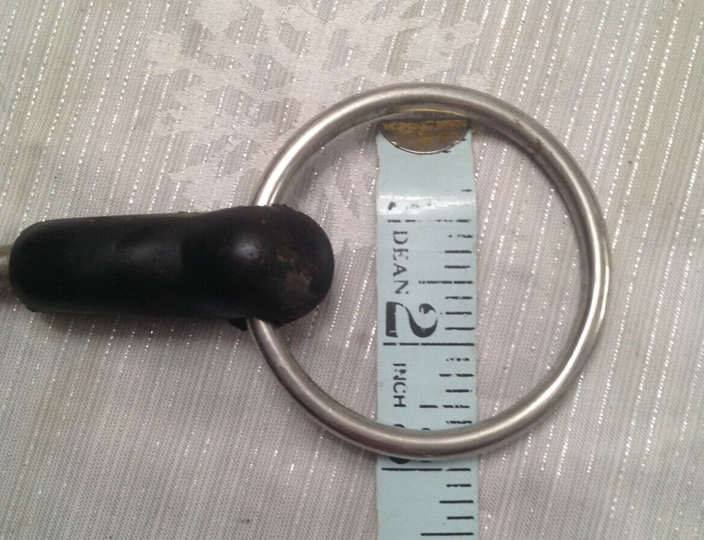 Rubber Loose Ring Snaffle Bit - 5 inches