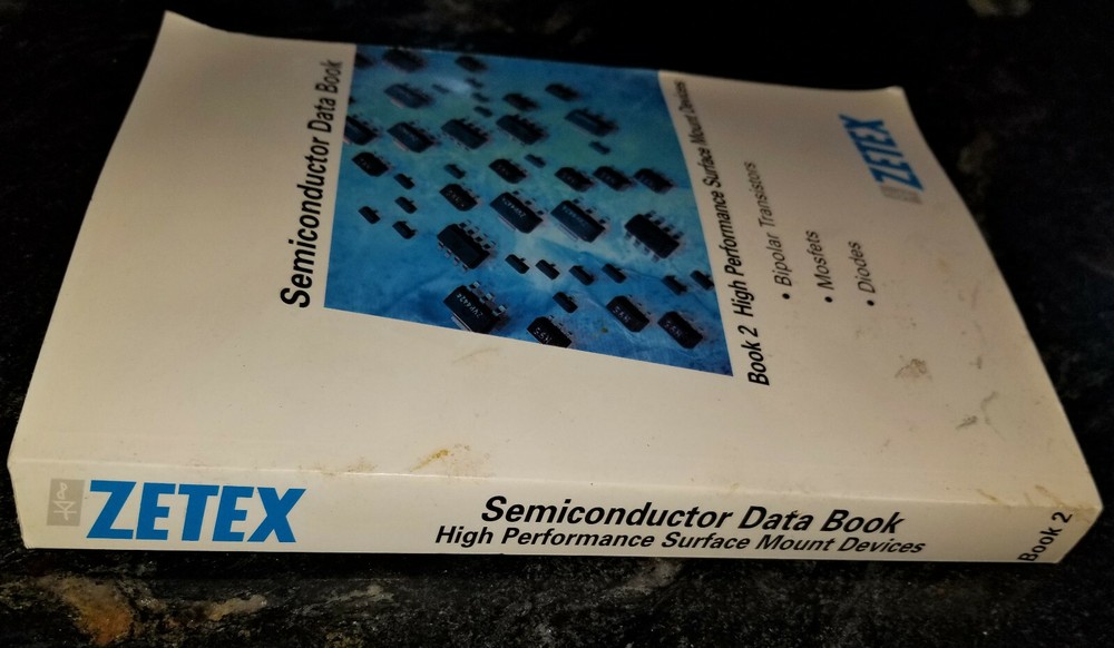 1996 Zetex Semiconductor Book 2 High Performance Surface Mount Devices Data Book