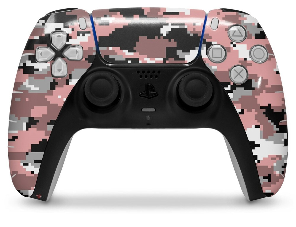 Skin Sony PS5 Controller WraptorCamo Digital Camo Pink