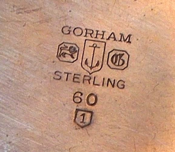 Sterling Silver GORHAM Candy DISH BOWL 60