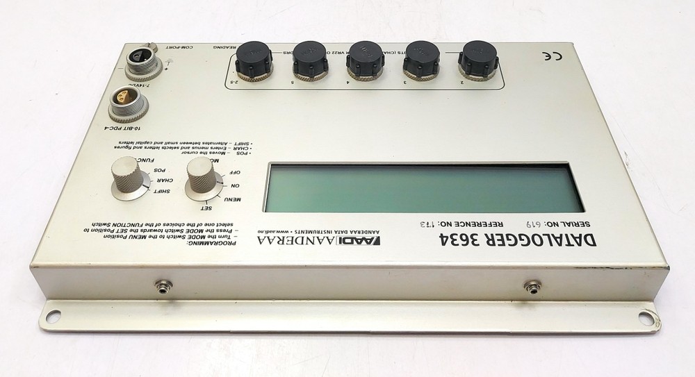 AADI Aanderaa Instruments Data logger 3634