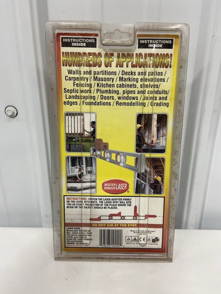 MAXALL LASER LEVEL 9610948-00 MULTI-FUNCTION LASER ADAPTER