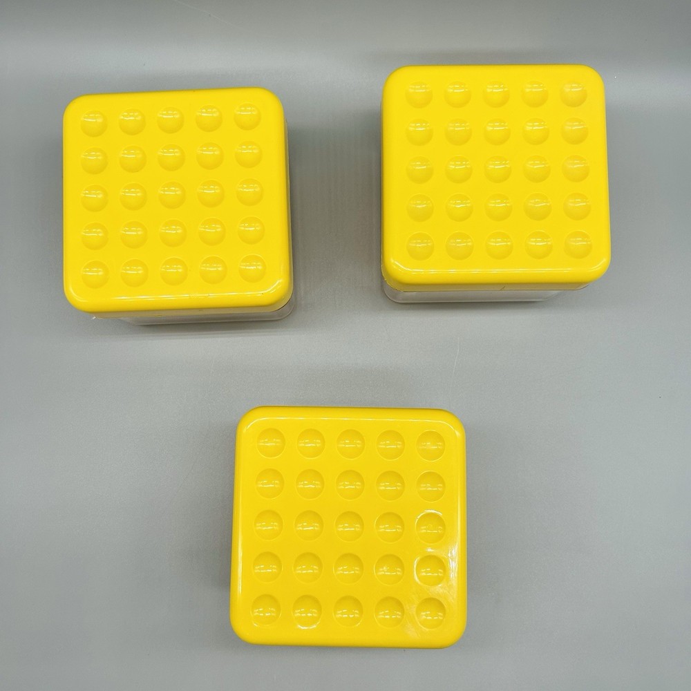 Vintage Danish Modern Stackable Organization Containers Set Of 3