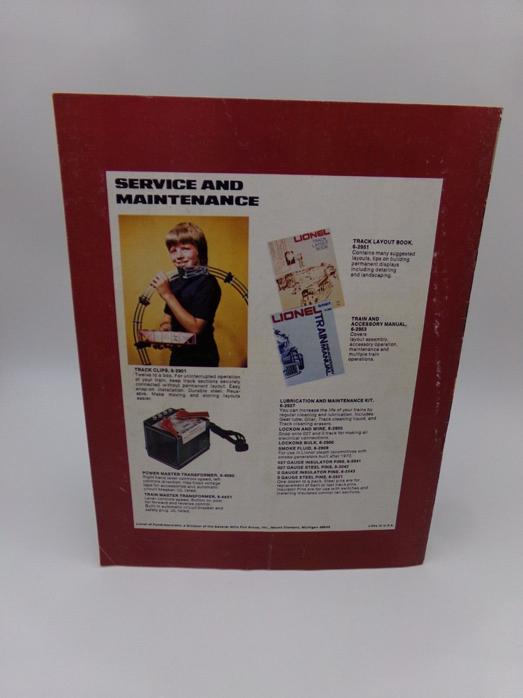 1978 Lionel Model Train Catalog