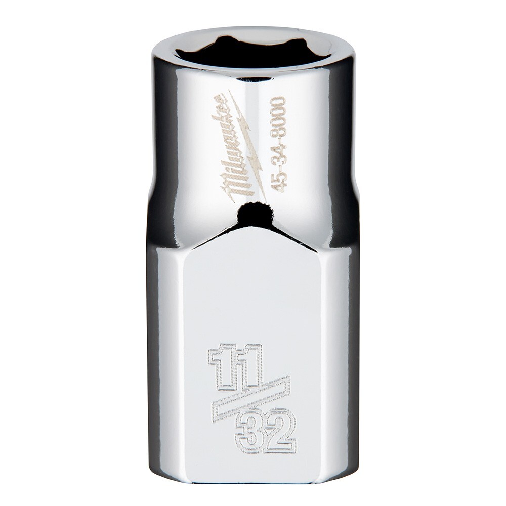Milwaukee 45-34-8000 3/8 Drive 11/32 Socket