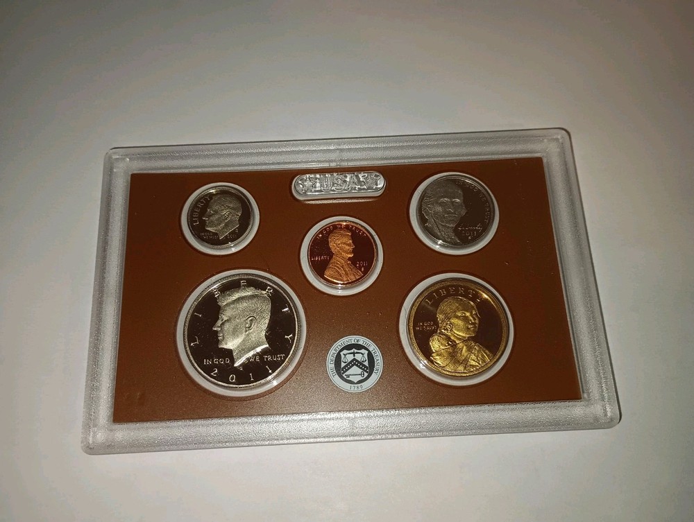 2011 PARTIAL PROOF SET ( CLAD ) !