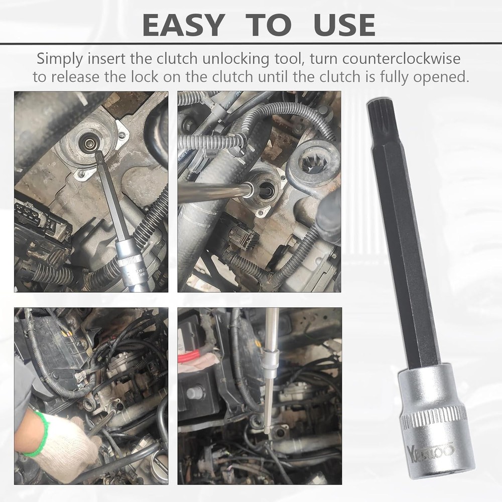 DPS6 Dual Clutch Transmission Reset Tool, Compatible with Ford Focus black