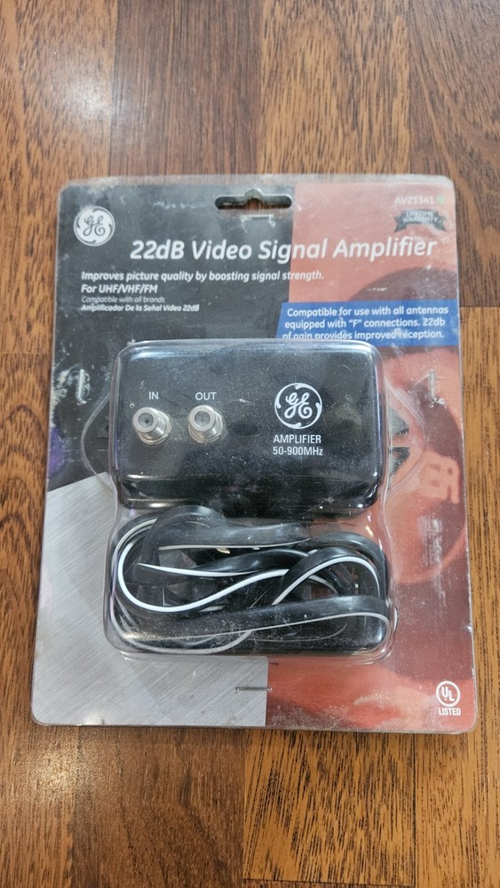 GE 22dB Video Signal Amplifier ~ AV23341