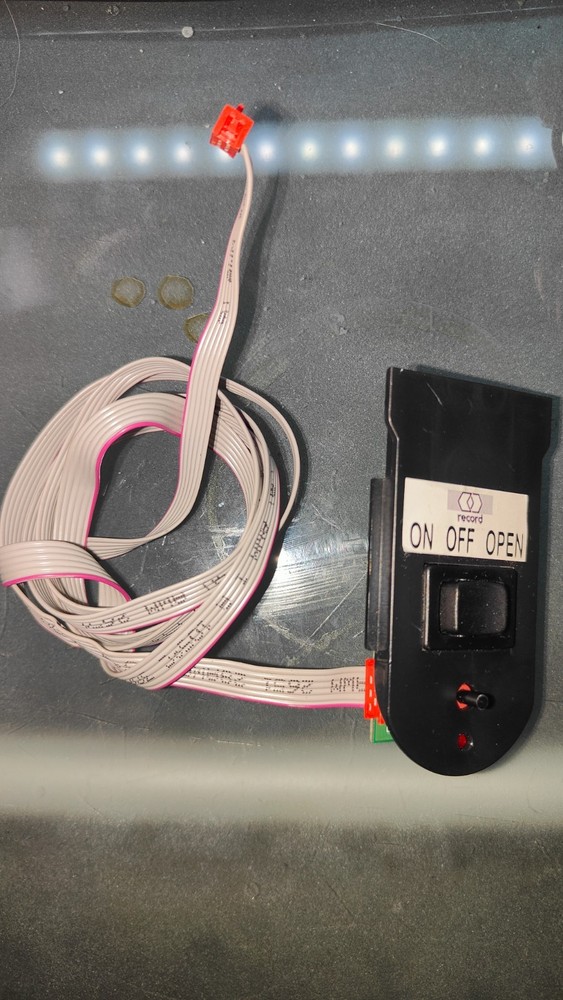Record/KM ROCKER SWITCH, INSERT, WITH CABLE  4-80-0802