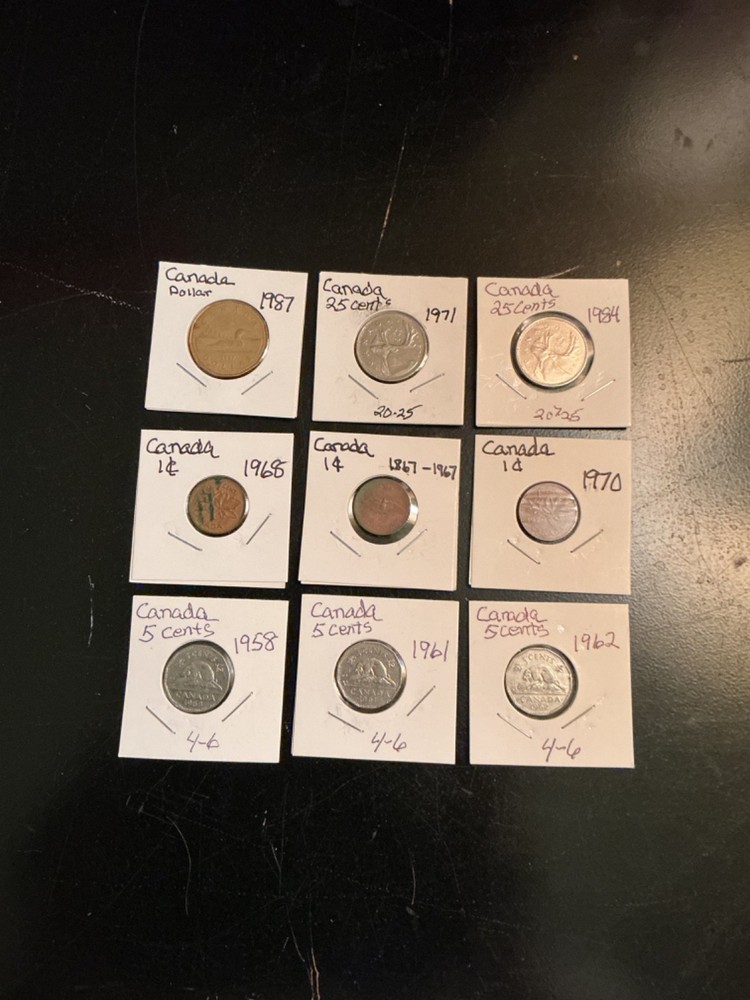 Canada coin set