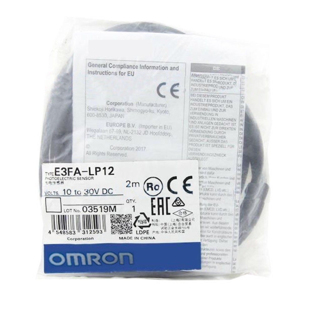 Sensor Switch Omron E3FA-DN11 E3FA-DP11 E3FA-LP12 E3FA-RN11 E3FA-TN11 E3FA-VN11