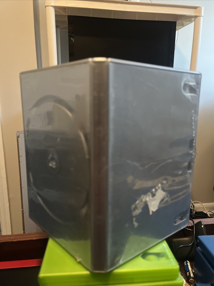 Original Xbox Platinum Hits Silver Gray Replacement Case Cosmetic Flawed damaged