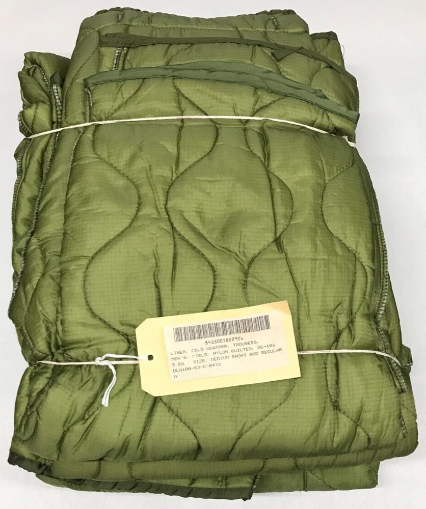 M65 Field Pants Liner Medium Short / Regular USGI NOS from original bundle