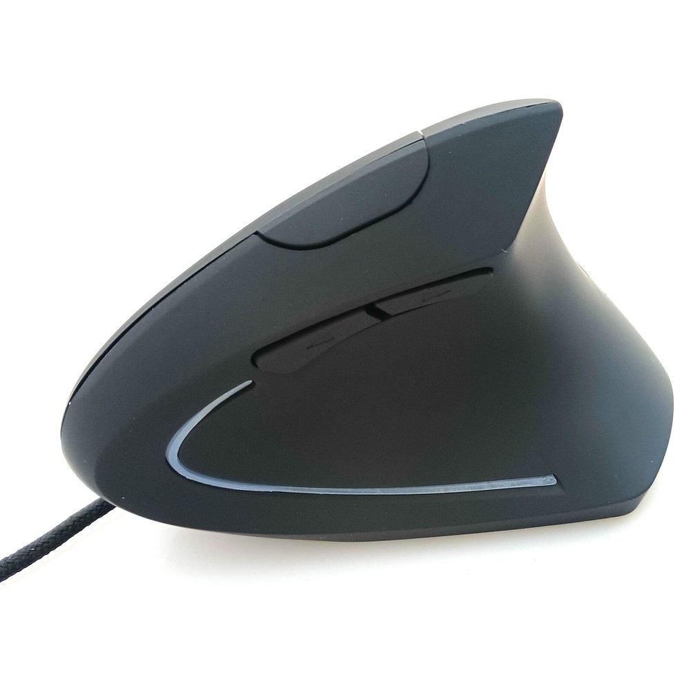 Vertical Optical Mouse USB Wired PC Laptop Mice Natural Position Control 3 DPI
