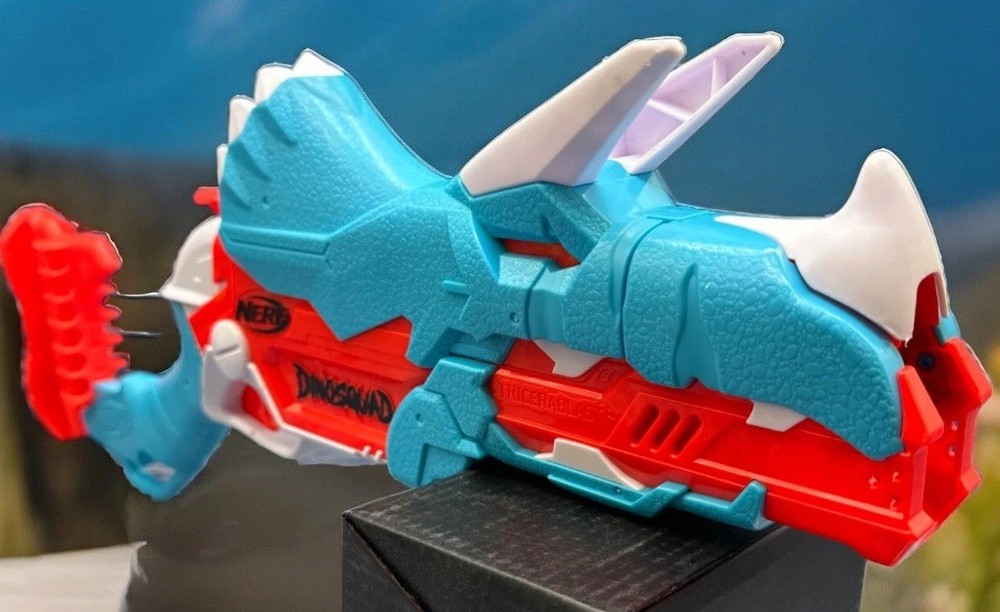 Dino Squad Large Nerf Gun Works Great {49}