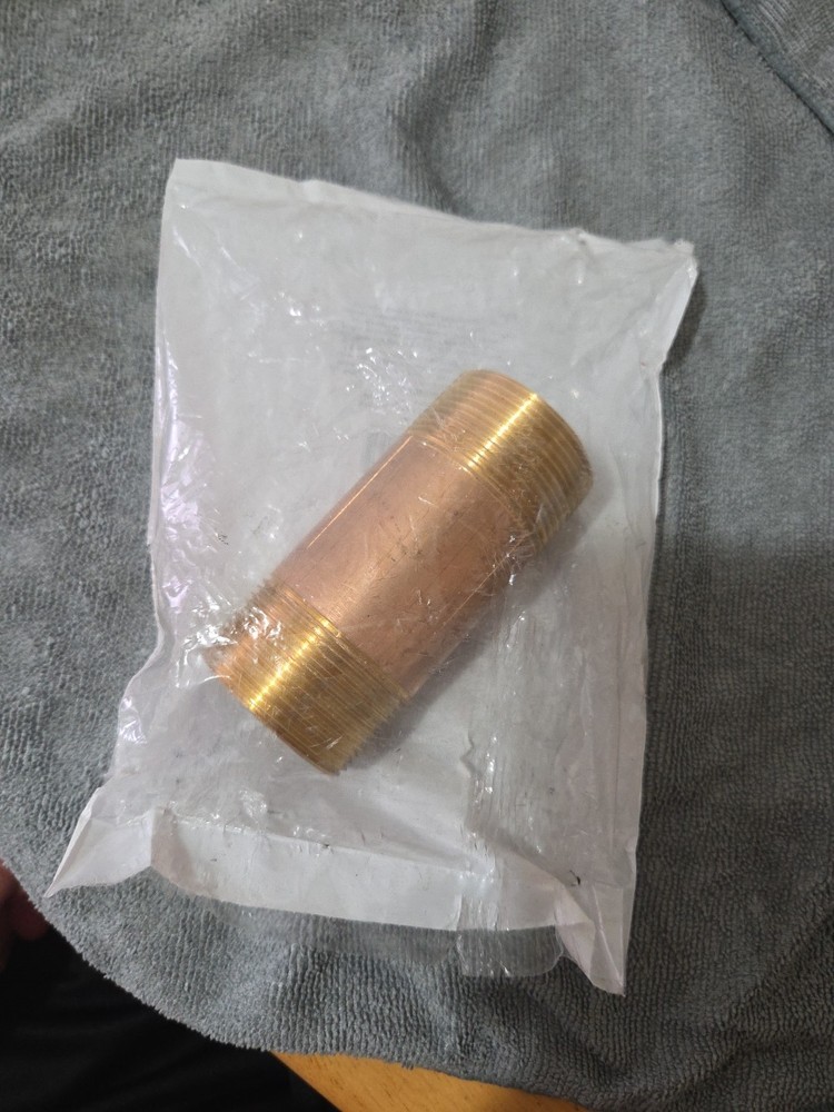 red brass pipe 1 1/2 X 4"