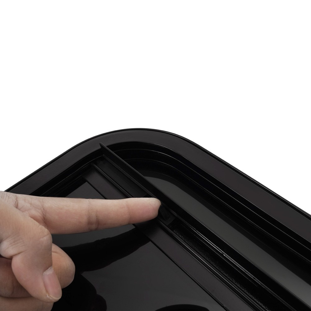 14" x 16" RV Window with Trim Ring Vertical Sliding Window Cargo Trailer Camper