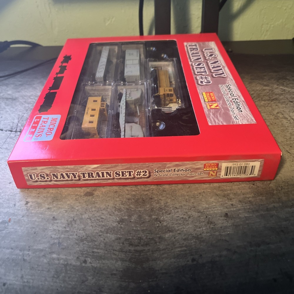 Micro-Train N Scale Us Navy Train Set #2 Special Edition