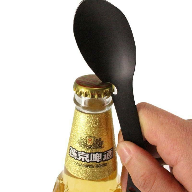 Fork Combo Spork Utensil Titanium Titanium Spoon Magi Cutlery 1 Kitchen in