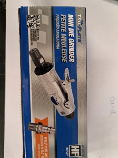 Tru-Flate Mini Die Grinder 25-520TF