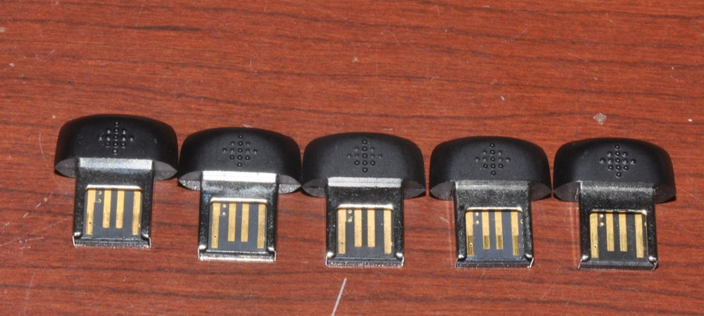 Lot: 5 FitBit USB Wireless Sync Dongle Compatible for Fitbit Activity Trackers
