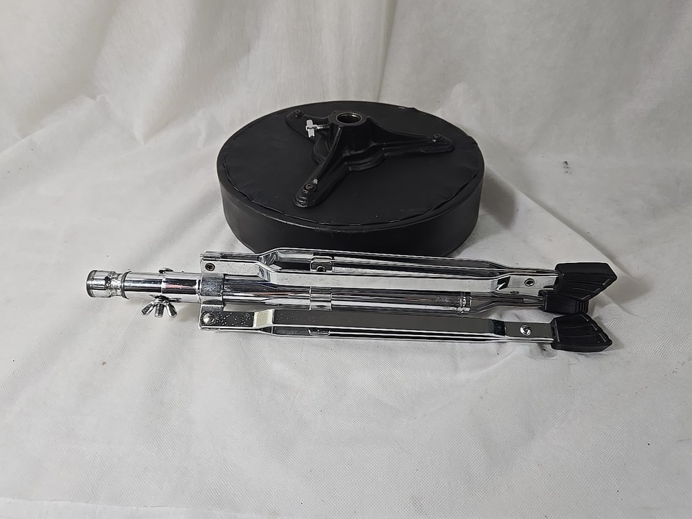 Drum Throne for Any Drum Set - Black Top Drum Stool