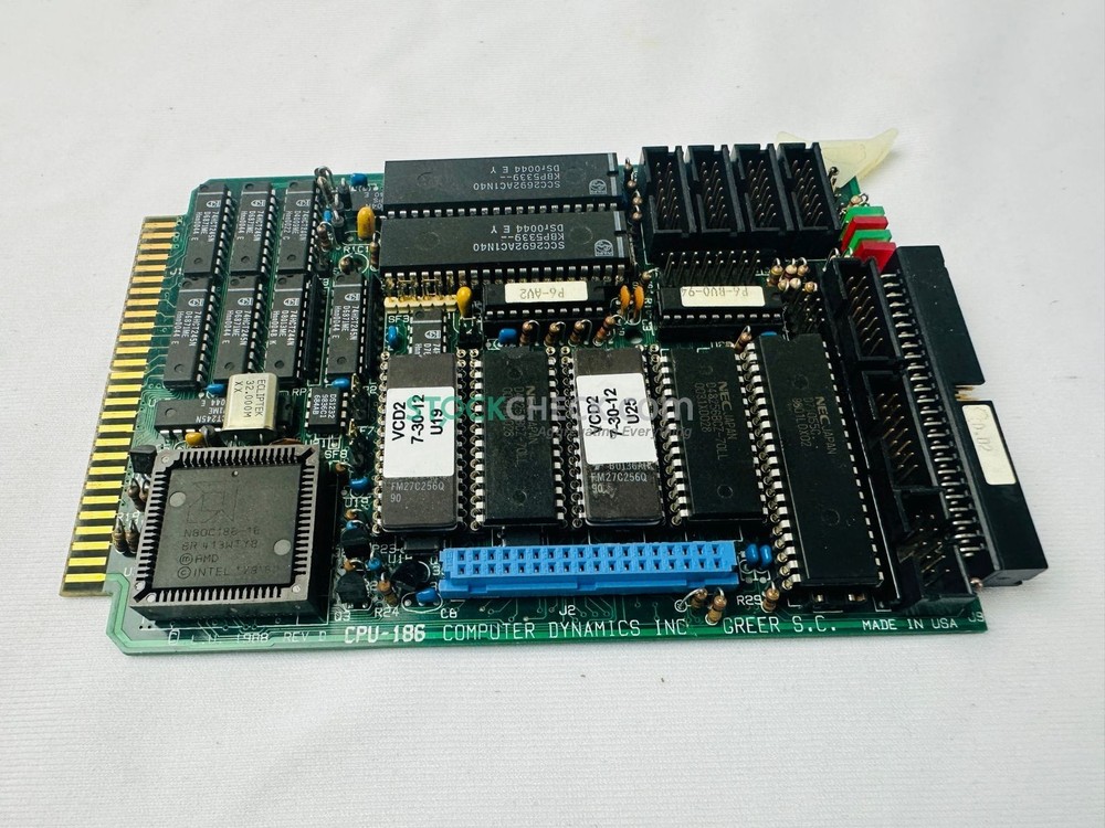 Computer Dynamics CPU-186 CPU Board | Processor Board | STD Bus