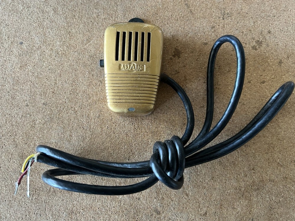Vintage Astatic Model CCS Mic Microphone