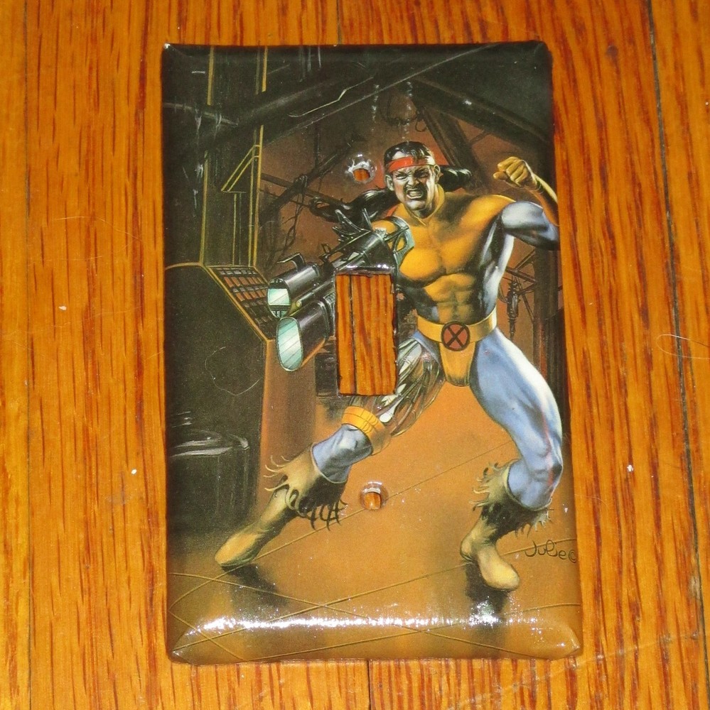 FORGE from X-men Comics Light Switch Cover Plate