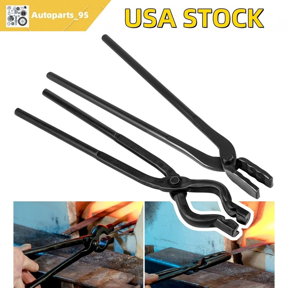 Knife Making Blacksmith Tongs Set Beginner Starter Bladesmith Tool Anvil Forge