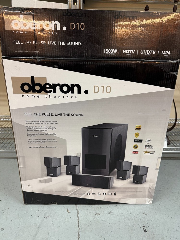 Oberon Home Theater - OPEN BOX UNUSED