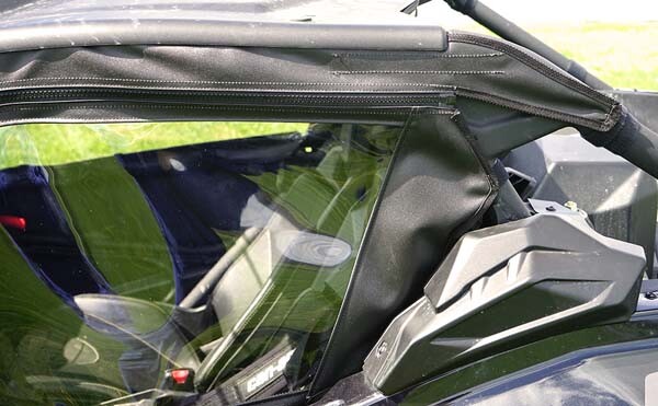 Can-Am Maverick X3 Unframed Upper Doors Zippered Windows 2017-2024