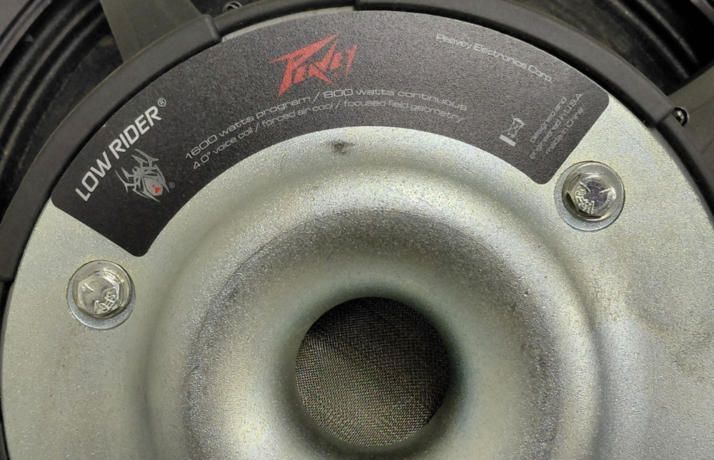 Peavey 15" Low Rider Subwoofer (8 ohm)