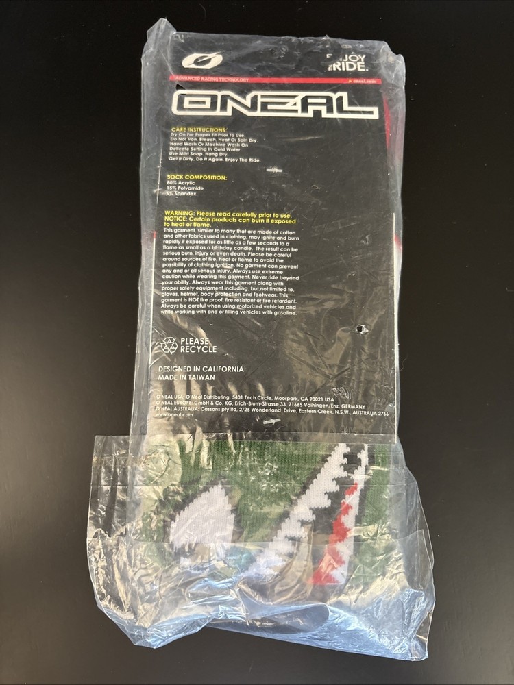 O’Neil Pro MX Socks Adult OS Bomber