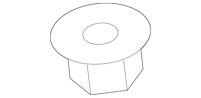 Genuine Ford Front Pipe Nut W714265-S441