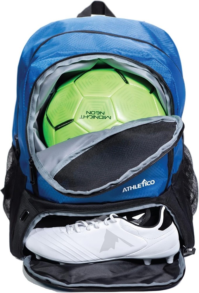Multi-Sport Backpack with Ball and Cleat Compartment