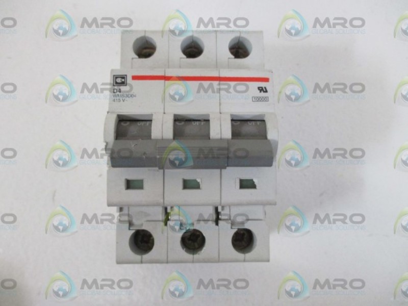 CUTLER HAMMER WMS3D04 CIRCUIT BREAKER NSNP