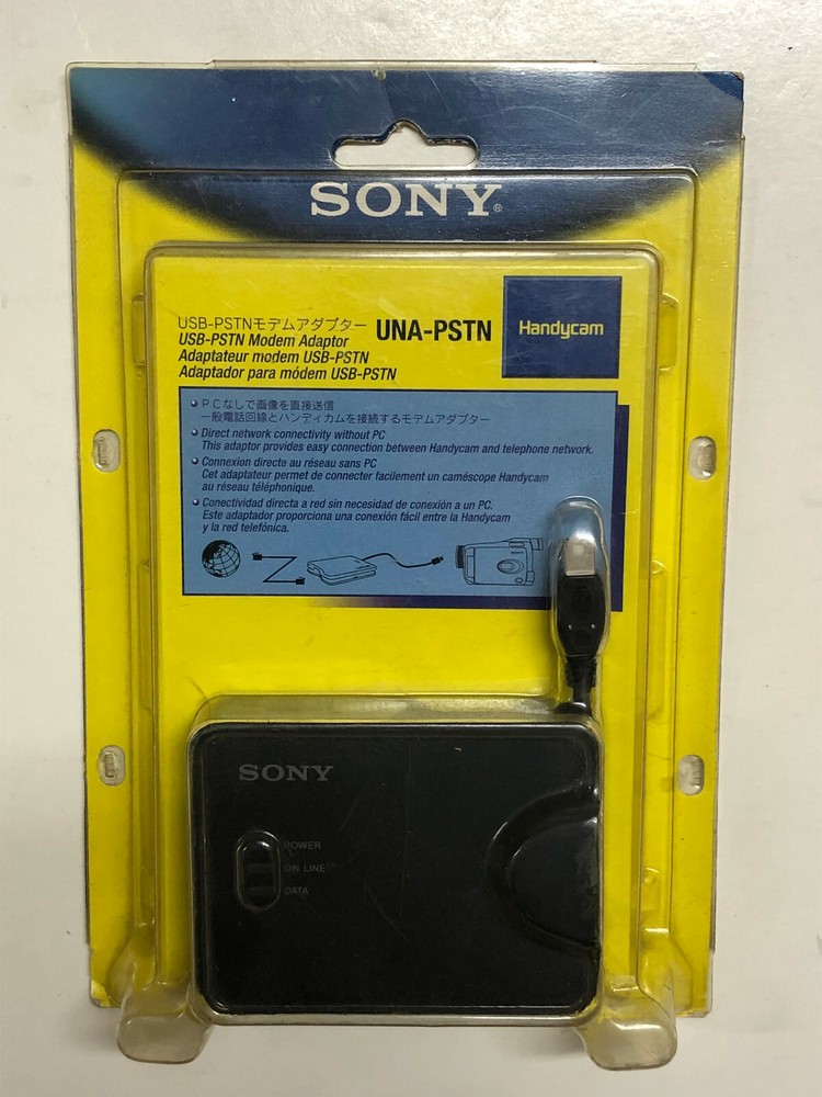 Sony Handycam UNA-PSTN USB Modem Adapter