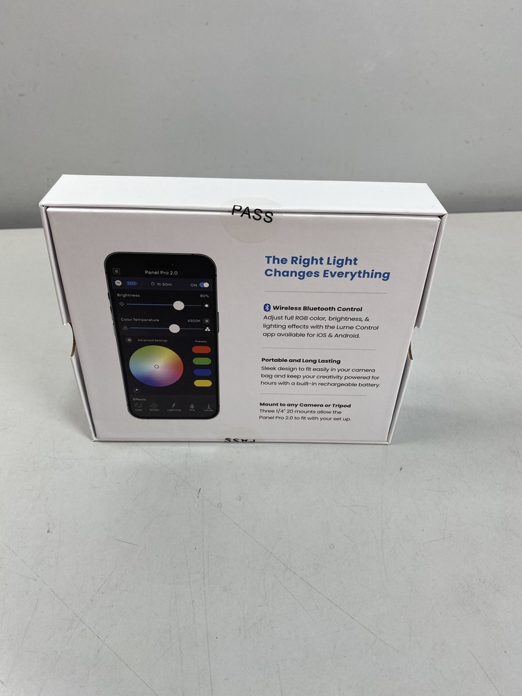 Lume Cube Panel Pro 2.0 RGB LED Light Panel for Camera