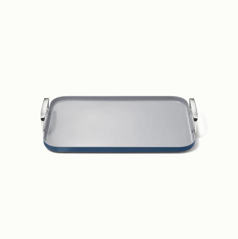 Caraway Ceramic Nonstick Double Burner Griddle, 19"x12"