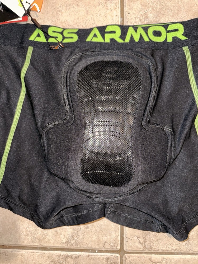 Ass Armor Protective Padding For Biking, Sking, Etc. NWT Size M