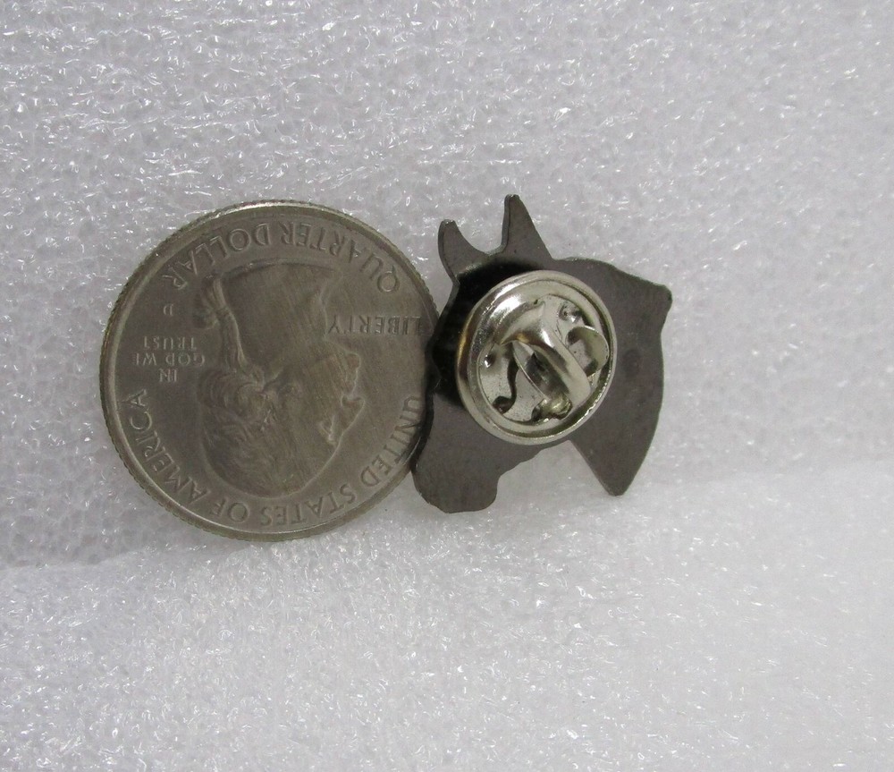 Brown Horse Head Pin