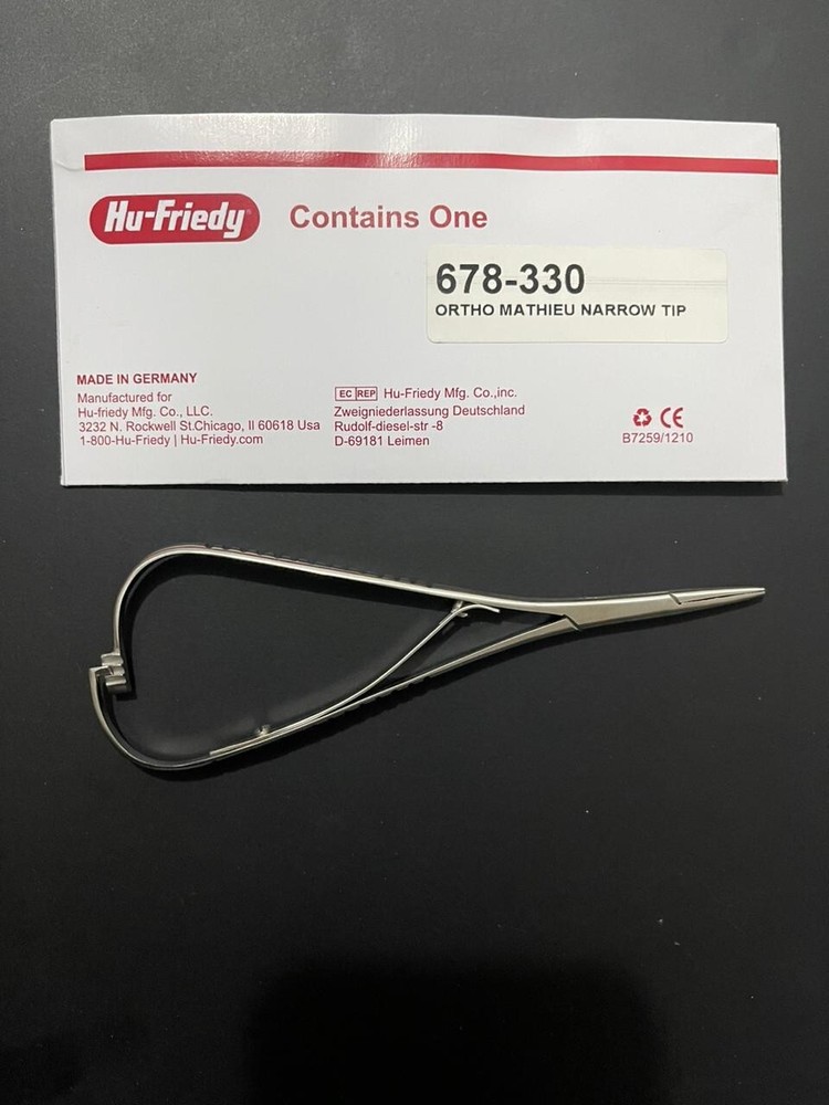 HU FRIEDY Mathieu Narrow Tip Orthodontic Plier | 678-330